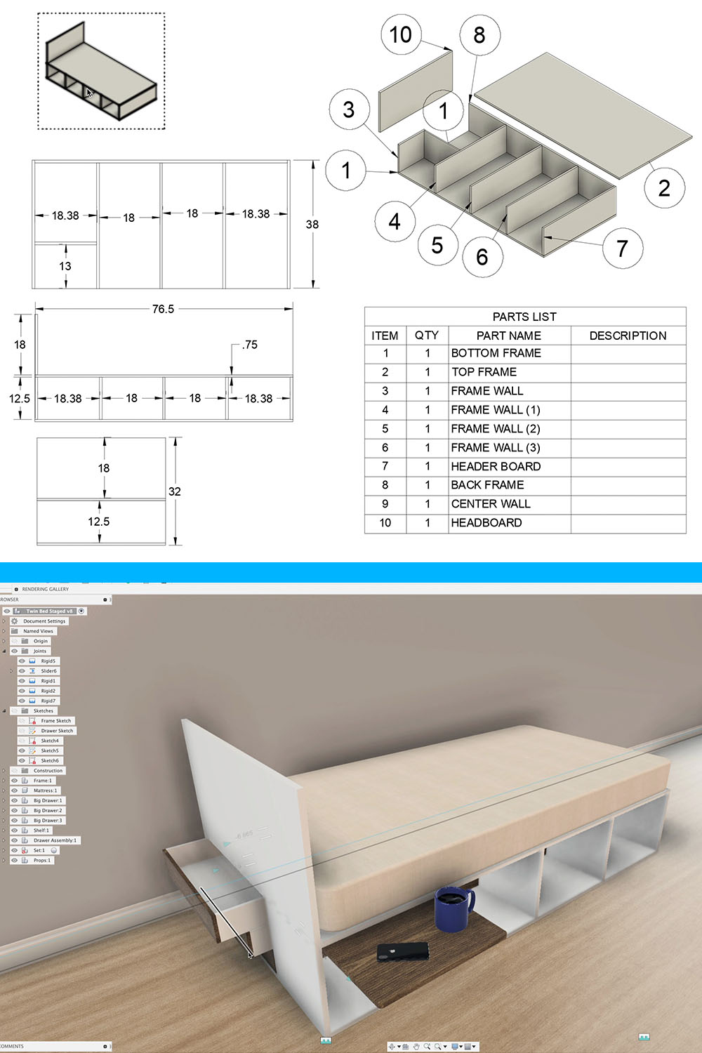 Top Features in Fusion 360 for Furniture Design